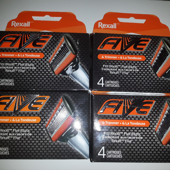 Rexall Other - Rexall FIVE Razor Refills x 4